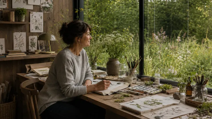 Esta mulher construiu uma casa dos sonhos invisível - e a experiência é surpreendente...