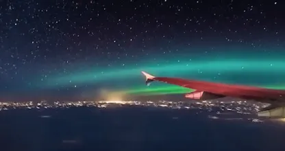 VIDEO: fotograaf Nathan vloog door een magnetische storm en legde dit vast op camera!