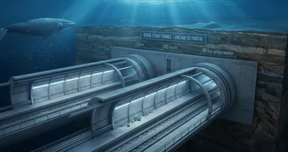 La Chine se moque de l'Occident : Construit un tunnel sous-marin de 120 km alors que d'autres se disputent au sujet des petits ponts