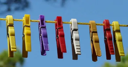 This is the best way to dry your clothes on a clothesline instead of a dryer