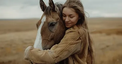 Horse Keeps Hugging Woman – When Vet Looks At Ultrasound He Discovers Why