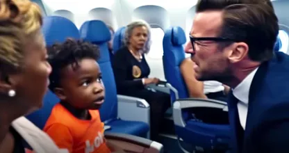 A Passenger Faced a Long Flight With a Seat-Kicking Child Behind Him