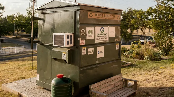 This Professor Moved Into A Dumpster—Then People Saw How Cleverly He Lived Inside