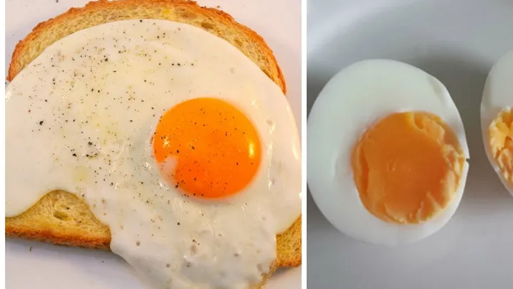 Was ist denn jetzt eigentlich gesünder, ein gekochtes Ei oder Spiegelei?