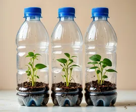 Got plastic bottles? With this trick, you can repurpose them for your plants in no time! Super handy!