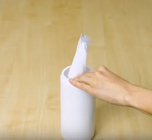 Plastiktüten Falttechnik 12
