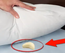 Sie legt nachts eine Knoblauchzehe unters Kopfkissen. Der Grund ist genial.