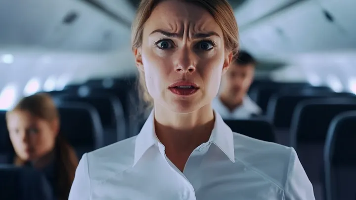 A comissária de bordo vê seu pai no avião - o que ela descobre em seguida a deixa perplexa!