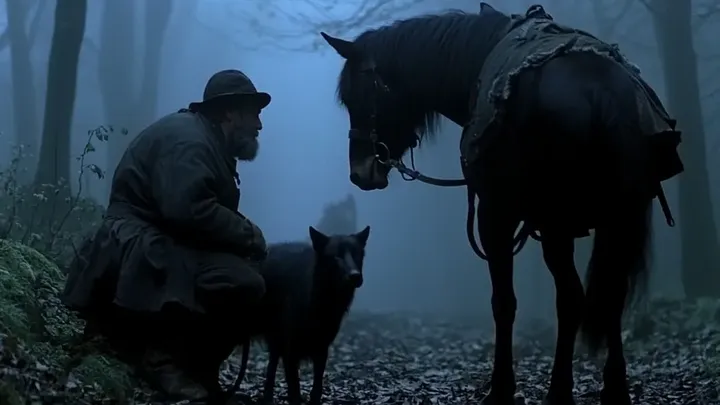 Fazendeiro encontra cavalo desaparecido após 8 meses - quando ele se aproxima, um calafrio percorre sua espinha