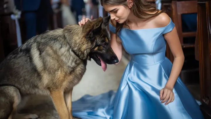 An ihrem Hochzeitstag versperrte ihr Polizeihund ihr den Weg - dann entdeckte sie die herzzerreißende Wahrheit...