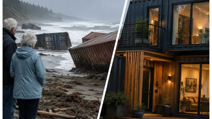 Everyone Laughed When This Elderly Couple Filled Their Property With Shipping Containers—Then They Saw The Finished Result