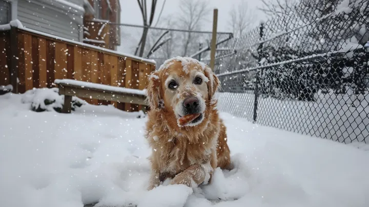 Elderly Man Rescues Dog During Snowstorm and Makes a Heartwarming Discovery