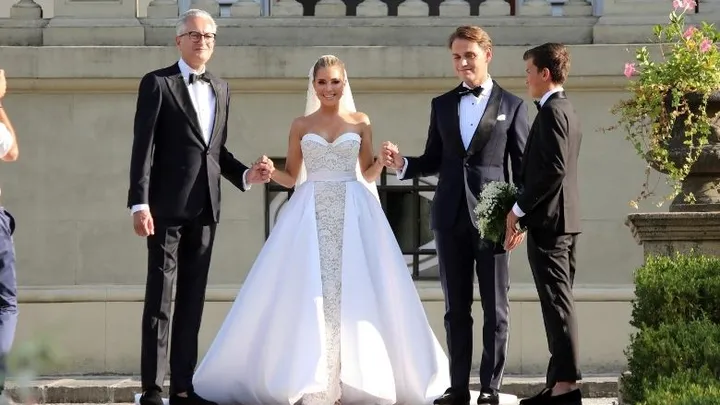 Even terugblikken: alle details over Sylvie's trouwjurk