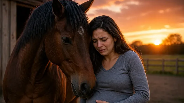 Este cavalo não parava de abraçá-la - então os médicos descobriram algo aterrorizante