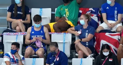 Atleet Olympische Spelen gaat viraal vanwege brei- en haakwerken