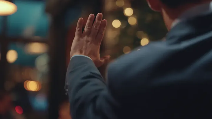 Ich vergaß meine Handtasche und kam zurück, da bat mich der Manager: "Sehen Sie sich dieses Sicherheitsvideo an..."