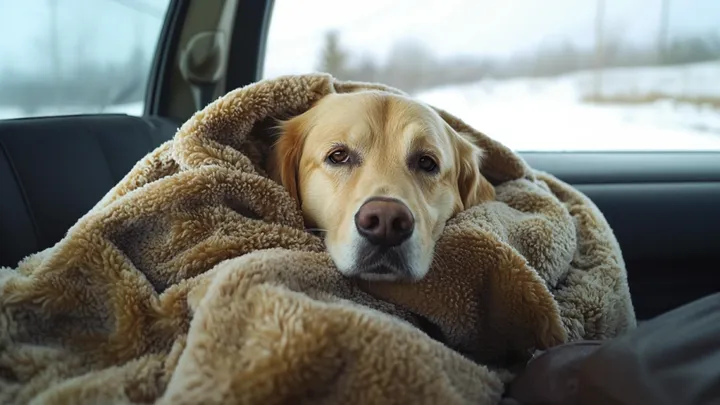 Elderly Man Rescues Dog During Snowstorm and Makes a Heartwarming Discovery