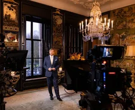 Zo gaat de kersttoespraak van de koning er dit jaar uitzien
