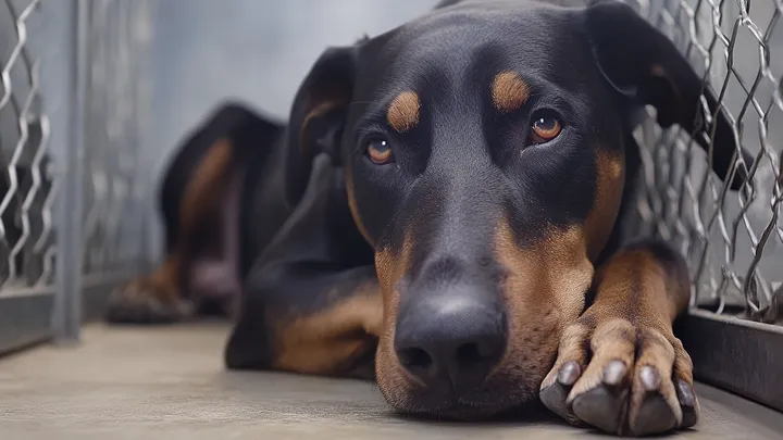 Pies ze schroniska płacze po adopcji brata. To, co stało się z nim później, było rozdzierające serce