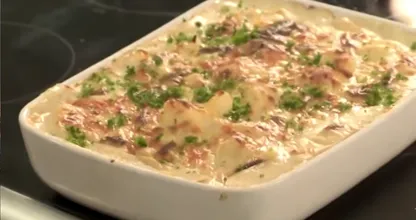 Blumenkohl Ofengericht das sofort fertig ist