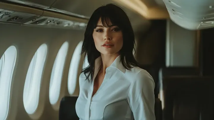 Mulher cede assento de avião para veterano e fica pálida ao descobrir quem ele realmente é!