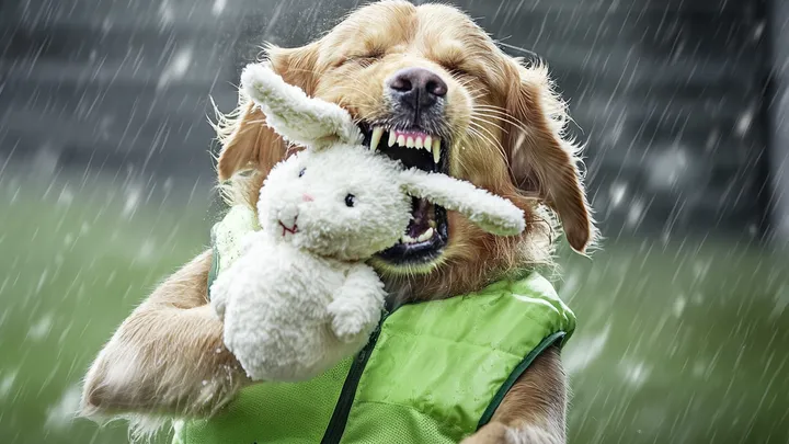 Woman Finds Dog In Backyard – What Happened Next Brought Her to Tears!