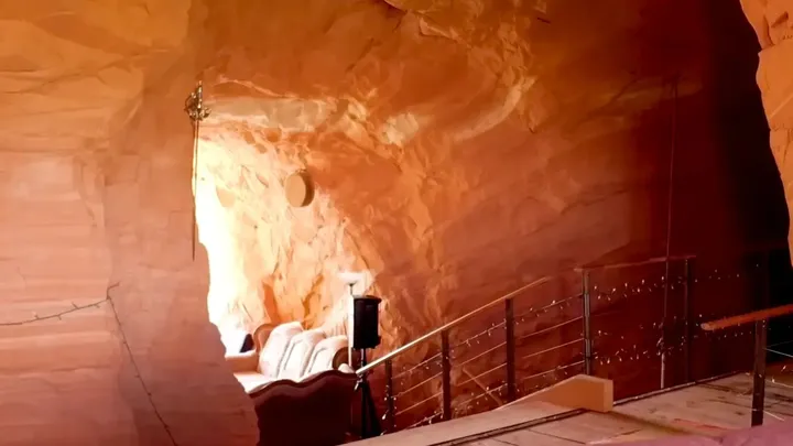 Man Builds a Stunning Cave House