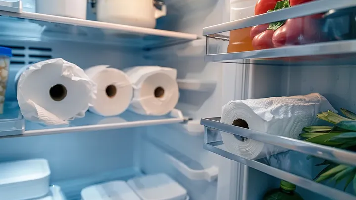 Pourquoi devriez-vous mettre du papier toilette dans votre réfrigérateur