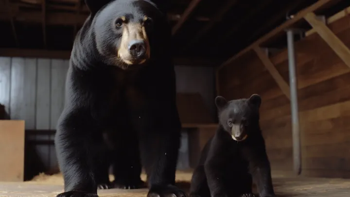 Bear Waves To Family Every Morning - One Day Dad Follows Him And Makes A Strange Discovery