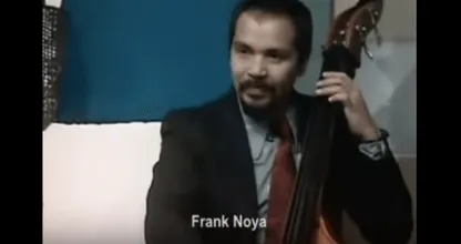 "Papjesgeitenbreier" Frank Noya, de bassist van Ome Willem, is overleden