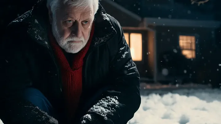 Homem encontra um porco congelando durante uma tempestade de neve - mas depois descobre que ele não estava sozinho