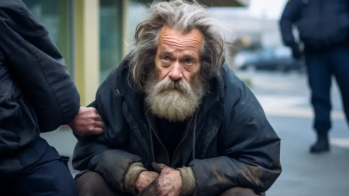 Una mujer echa a un "mendigo sin techo" y se lleva la sorpresa de su vida cuando descubre la verdad