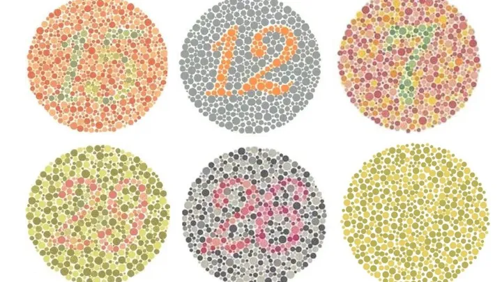 Sind Sie farbenblind? Machen Sie den Test!