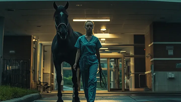 Horse Breaks Into Hospital – Nurse Brought to Tears