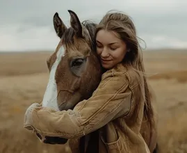 Horse Keeps Hugging Woman – When Vet Looks At Ultrasound He Discovers Why