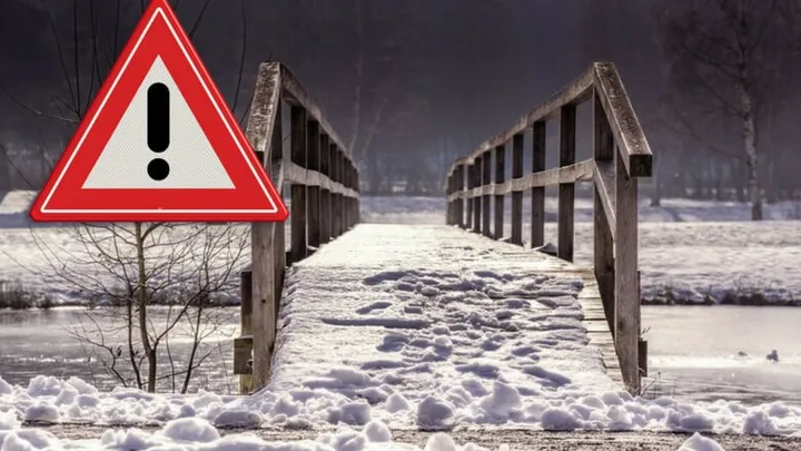 Code geel: morgenochtend kans op sneeuw en ijzel