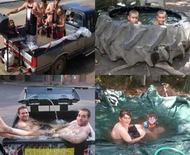 Das sind die schrägsten DIY-Pools, die du jemals gesehen hast!