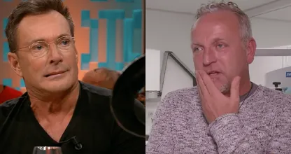 Wat zou deze foto van Gerard Joling te betekenen hebben? Is het dan toch weer goed?