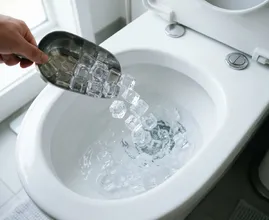 Dlaczego ludzie napełniają muszlę klozetową kostkami lodu? Przeanalizujmy to...