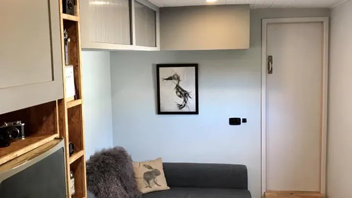Young Woman Converts Old Truck into a Unique Mobile Home