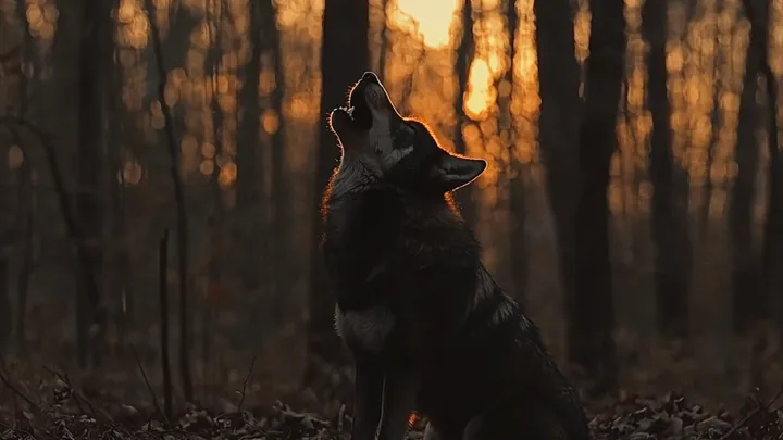 Ela seguiu um lobo na floresta. O que ela encontrou mudou sua vida!