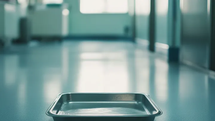 Pies ze schroniska wpatrywał się w płaczącą dziewczynkę w szpitalu - pielęgniarka była świadkiem cudu