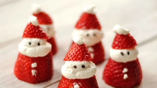 Diese süßen Weihnachtsmänner dürfen nicht in deinem Weihnachtsmenü fehlen!