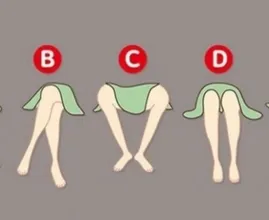 ¿Cómo mantienes tus piernas cuando estás sentado? ¡Esto es lo que dice tu postura sentada sobre tu personalidad!