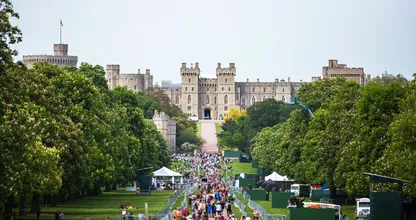 These items (or people) weren't welcome at British royal weddings