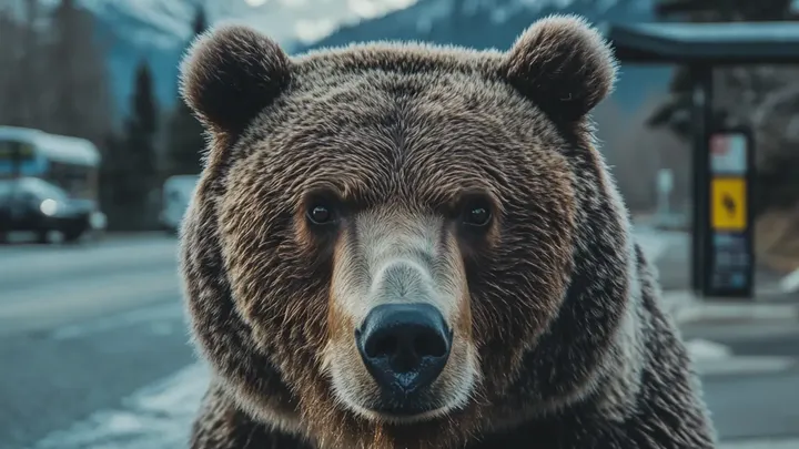 두 마리의 곰이 그녀를 숲으로 몰아넣었습니다-그녀가 발견한 것은 끔찍했습니다