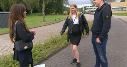 Kijkers onder de indruk van Louise in 'Vier Handen Op Eén Buik'