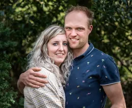 Wat lief: Janine en Sander uit Boer Zoekt Vrouw delen verliefde kiekjes