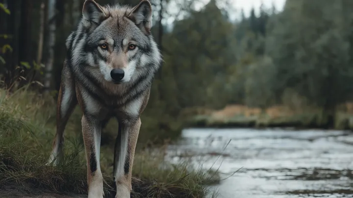 Lobo se recusa a se mover - veterinário fica chocado ao descobrir o verdadeiro motivo