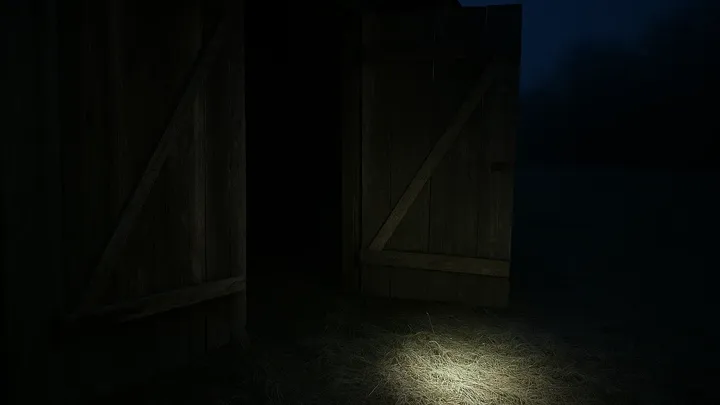 Old Farmer Spots Wolf on Security Cam – What Happens When He Opens the Barn Door Is Unbelievable